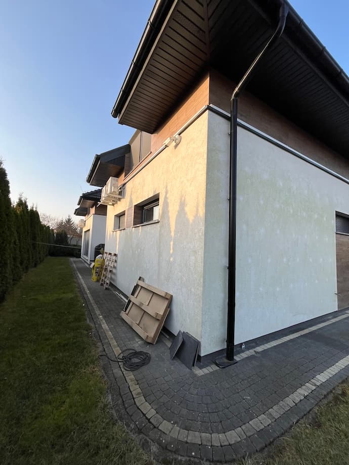 Mycie elewacji 12 przed realizacją