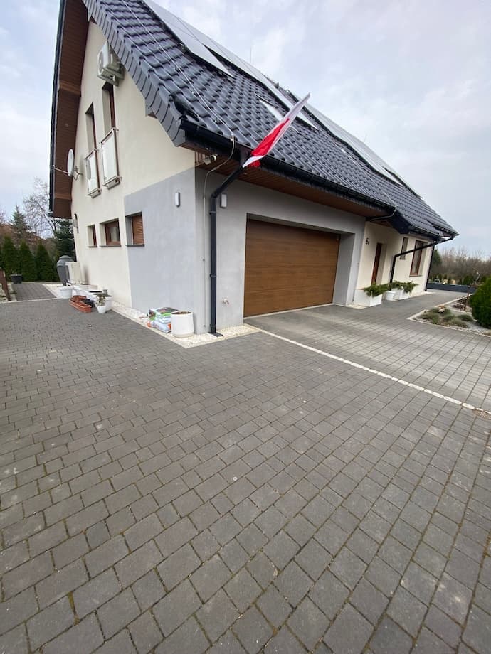 Czyszczenie kostki brukowej 15 przed realizacją