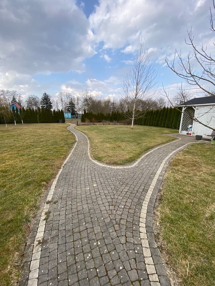 Czyszczenie kostki brukowej 9 przed realizacją